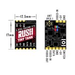 TINY Nano VTX 48CH 350mW Eingang mit LED-Erweiterungs karte für RC Drone Racing Tooth pick Whoop